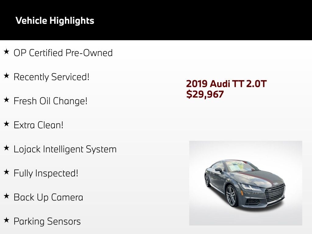 audi tt coupe 2019 TRUAEAFV3K1003234 image audi tt coupe 2019 TRUAEAFV3K1003234 image
